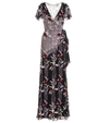 TEMPERLEY LONDON BELLFLOWER EMBELLISHED FLORAL GOWN,P00392120