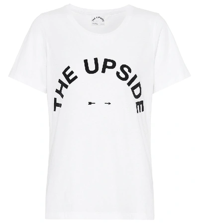 The Upside Tee棉质t恤 In White