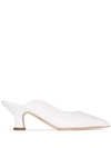 BURBERRY POINTED-TOE MULES