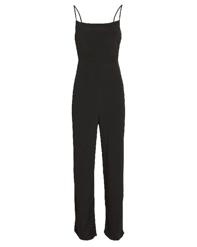 Flynn Skye Rosalie Sleeveless Crepe Jumpsuit In Black