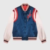 GUCCI ACETATE BOMBER JACKET WITH GG BLADE,575315ZABZR4348