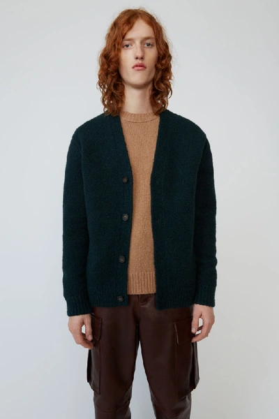 Acne Studios Relaxed Cardigan Bottle Green