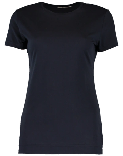 Adam Lippes Crewneck T-shirt In Navy