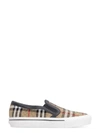 BURBERRY CANVAS SLIP-ON,11008136