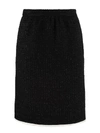 BOUTIQUE MOSCHINO BOUCLÉ WOOL SKIRT,11008113