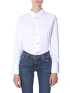 PS BY PAUL SMITH STRETCH COTTON SHIRT,167998