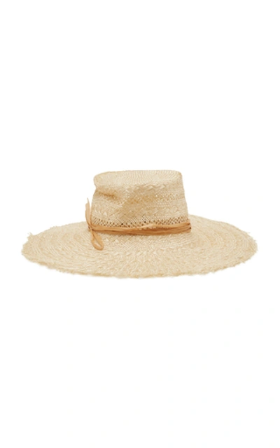 Albertus Swanepoel Pascal Straw Hat In Neutral
