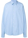 AMI ALEXANDRE MATTIUSSI OVERSIZE SHIRT,H19C10142013816574