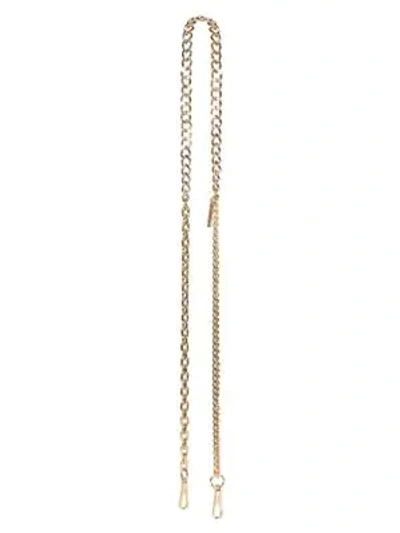 Marc Jacobs Chain Guitar Bag Strap In Gold