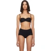 DOLCE & GABBANA BLACK BALCONETTE BIKINI TOP