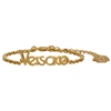 VERSACE VERSACE GOLD VINTAGE LOGO BRACELET