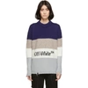 OFF-WHITE OFF-WHITE BLUE OW SWEATER