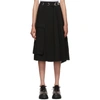 PRADA BLACK LARGE POCKET SKIRT