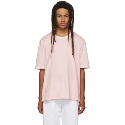 Thom Browne Pink Ringer T-shirt