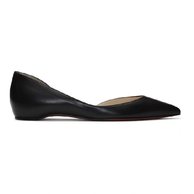 Christian Louboutin Black Iriza Flat Ballerina Flats