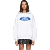 VERSACE VERSACE WHITE FORD EDITION SPORTS HOODIE