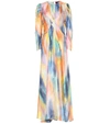 SIES MARJAN VIRGINIA PRINTED SILK MAXI DRESS,P00400232