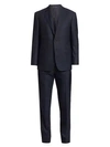 GIORGIO ARMANI Micro Birdseye Single-Breasted Wool Suit