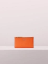 Kate Spade Sylvia Small Slim Bifold Wallet In Juicy Orange