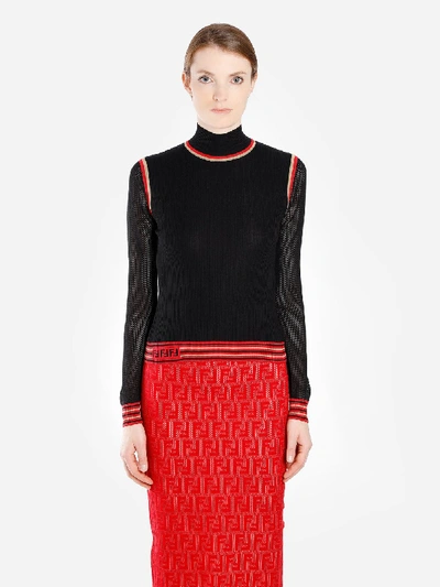 Fendi Knitwear In Black