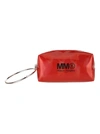 MM6 MAISON MARGIELA MM6 LARGE LOGO PRINT POUCH,11008505