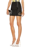 VERSACE Buckle Mini Skirt,VSAC-WQ15