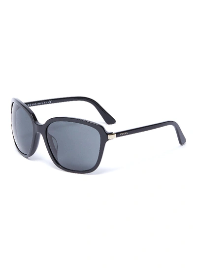 Prada Acetate Oversized Square Sunglasses