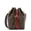 FENDI MON TRESOR LEATHER BUCKET BAG