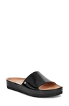 Ugg Women's Jane Slide Sandals In Black Patent Leather