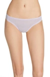 On Gossamer Hip-g Mesh Thong In Heirloom Lilac
