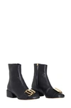 TIBI WYATT BUCKLE BOOTIE,SP19WY4102