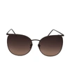 LINDA FARROW Aviator Sunglasses