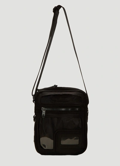 Maison Margiela Pvc Shoulder Bag In Black
