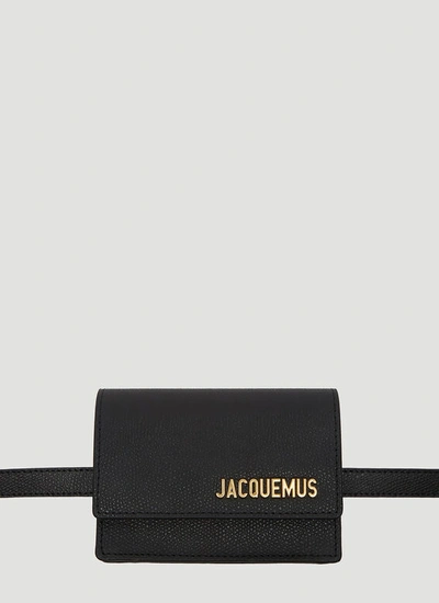 Jacquemus La Ceinture Bello Belt Bag In Black | ModeSens