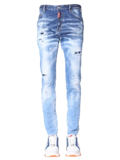 Dsquared2 Cool Guy Fit Jeans In Blue
