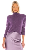 NILI LOTAN NILI LOTAN RALPHIE SWEATER IN PURPLE.,NILR-WK20