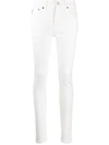 BALENCIAGA Stonewash White Skinny Jean,583459 TFW06