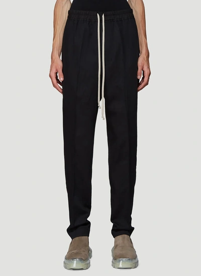 Rick Owens Astaires Trousers In Black