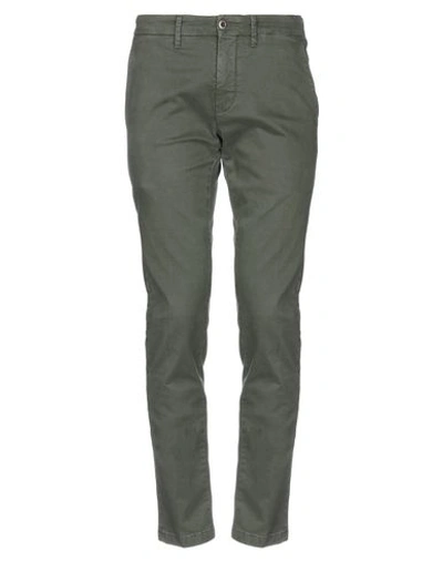 Siviglia Casual Pants In Military Green