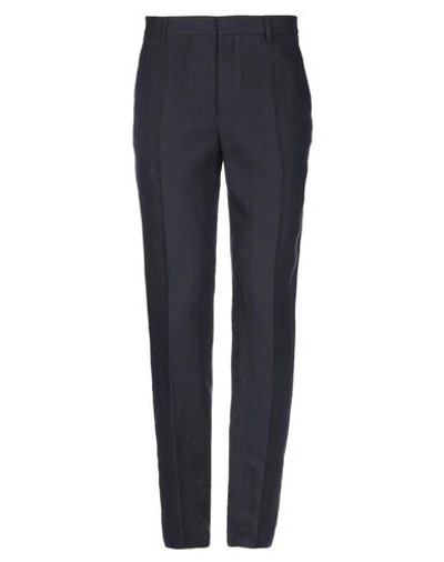 Burberry Casual Pants In Dark Blue