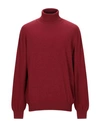 Gran Sasso Turtlenecks In Red