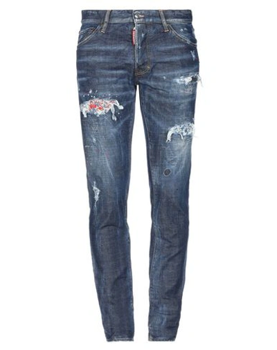 Dsquared2 Denim Pants In Blue