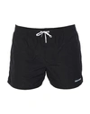 Dsquared2 Icon Swim Shorts In Black