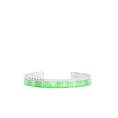 Jet Hudson Gmt Bezel Bracelet In Green
