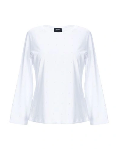 Armani Jeans T恤 In White