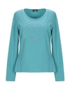 Armani Jeans T-shirt In Turquoise