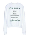 Proenza Schouler Sweatshirt In White