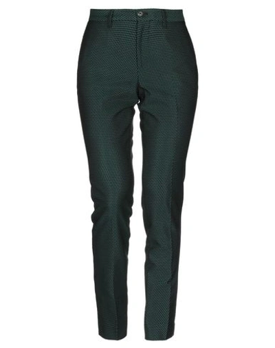 Pt0w Casual Pants In Green