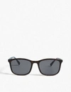 Prada Ps01t Square-frame Havana Sunglasses In Brown