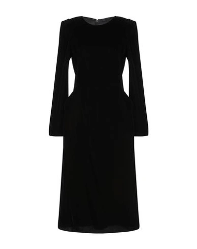 Ermanno Scervino Midi Dress In Black